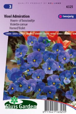 Violette cornue Admiration - Graines de fleurs bisannuelles - Produits -  Grainesdehollande.fr